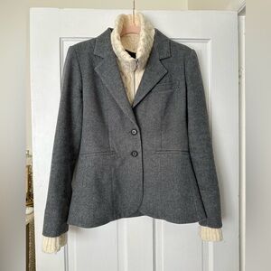 Veronica Beard Grey Blazer w/Upstate Dickey